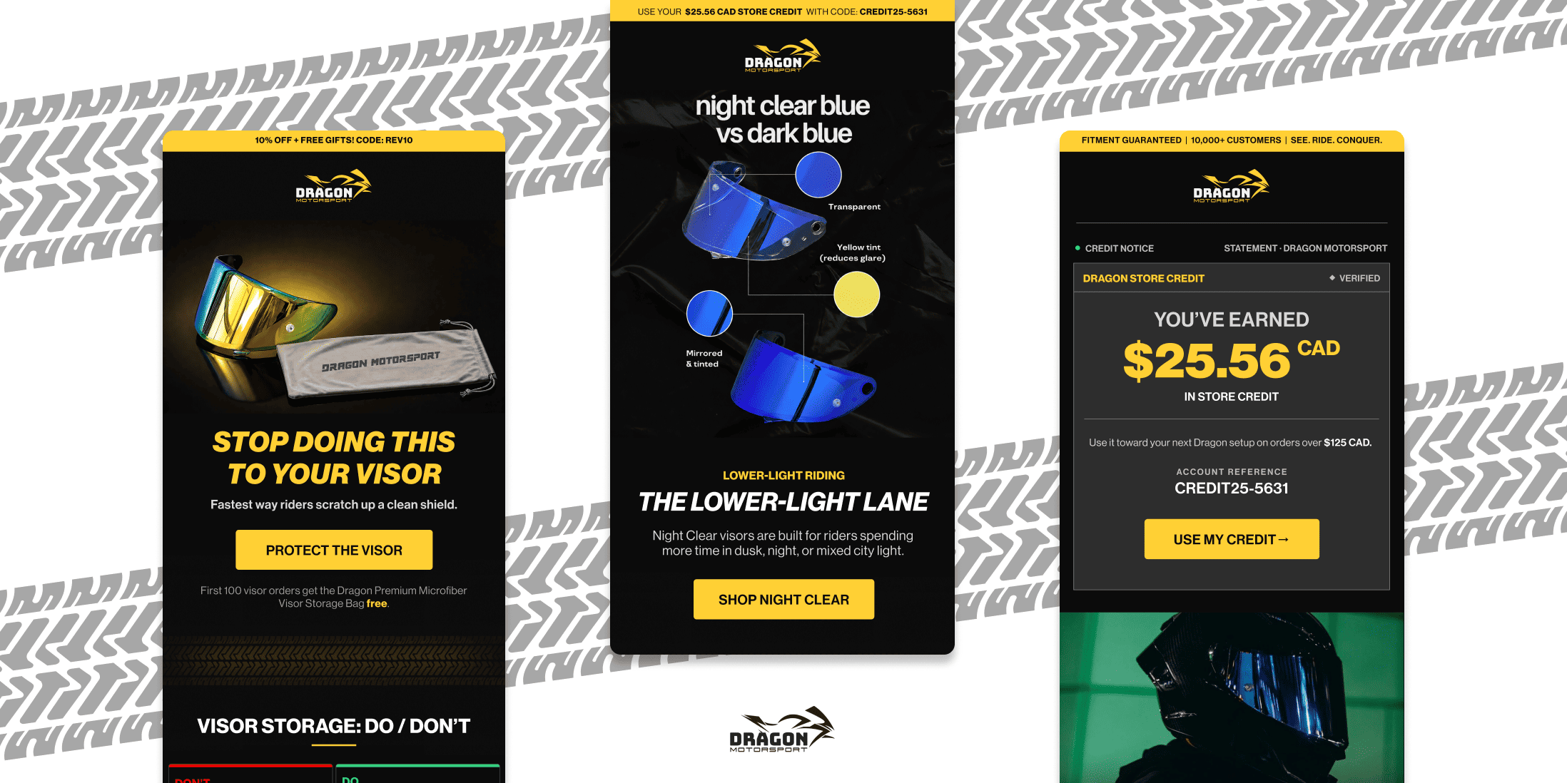 Segmentation built around rider behavior and product interest